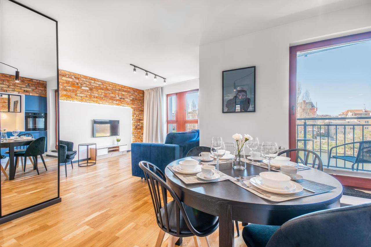 גדנסק Citystay Waterlane Island Apartment מראה חיצוני תמונה