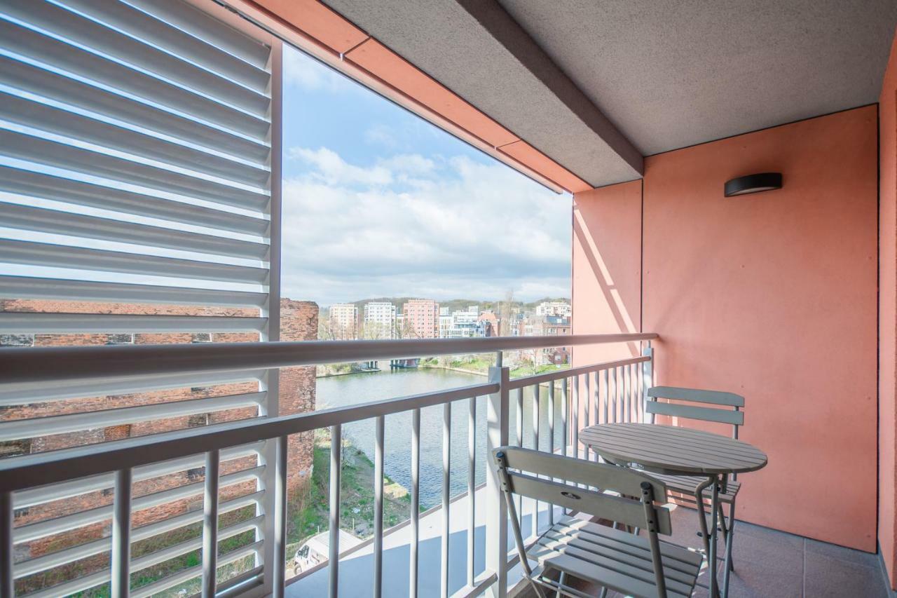 גדנסק Citystay Waterlane Island Apartment מראה חיצוני תמונה